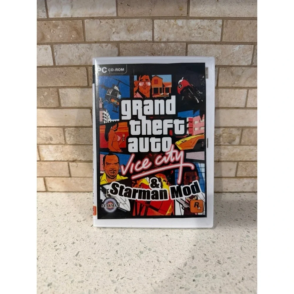 Grand Theft Auto‎ Vice City PS2 Game No Original Case